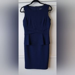 Dress Enfocus Studio Size: 6 Color: Navy